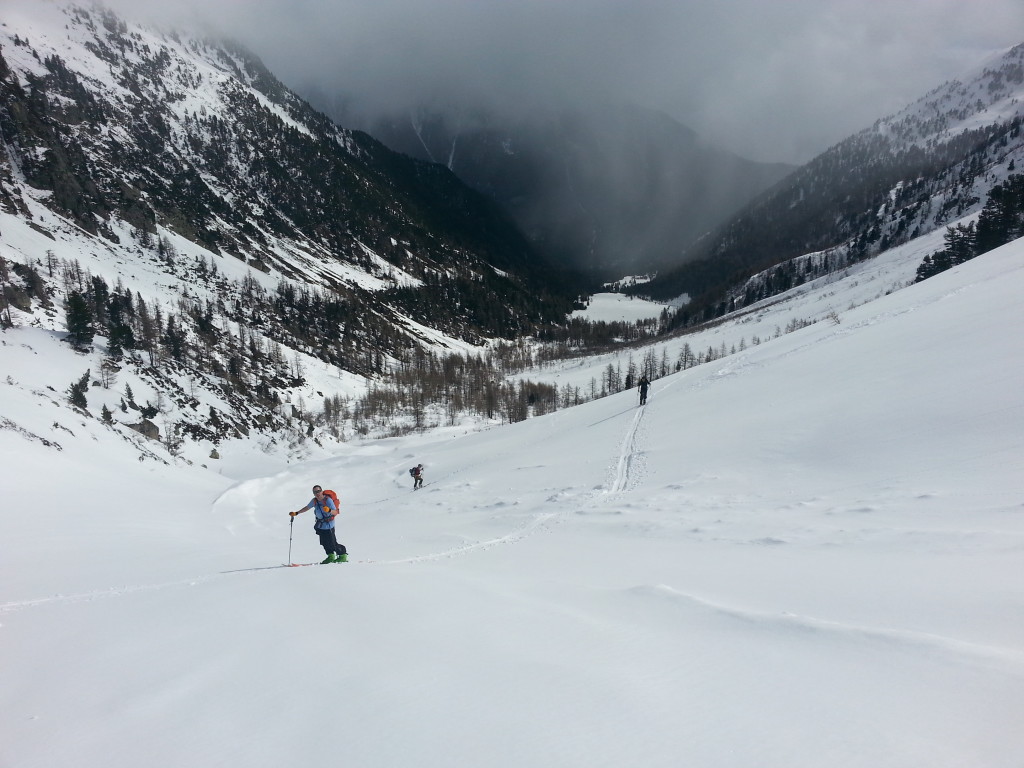 headed up valley (photo credit: J. Auerbach)