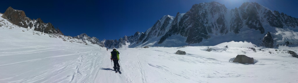 Finishing the tour.  Damn it is beautiful up there.  (photo credit: J. Auerbach)